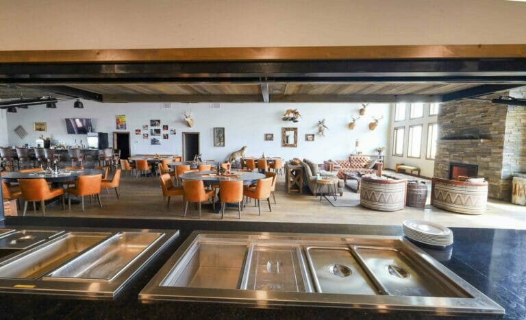 Pass-Through wall From Kitchen to dining, bar